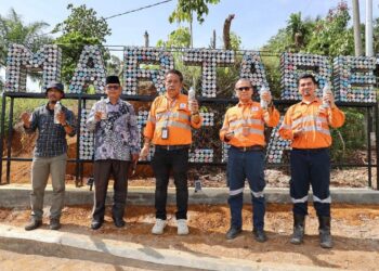 Ecobrick Batang Toru Bukan Sekadar Taman Estetis
