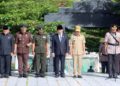 Kapolres Tapsel Pimpin Ziarah dan Tabur Bunga di TMP Sipirok