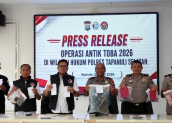 Operasi Antik Toba di Tapsel, 1.000 Jiwa Selamat dari Bahaya Narkoba