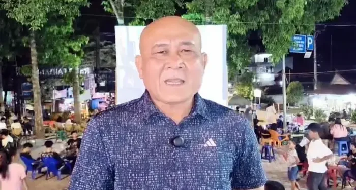 Gemuruh Nobar Piala Dunia di Taman Kota Panyabungan