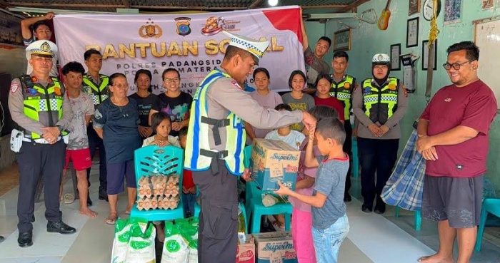 Polres Padangsidimpuan Bakti Sosial di Dua Panti Asuhan