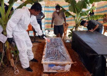 Polres Tapteng Ekshumasi Jenazah Boy Simamora Guna Uji Laboratorium Forensik