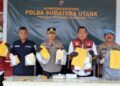 Polres Tapteng Tangkap 10 Tersangka Narkoba dan Sita Ratusan Gram Sabu