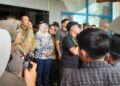 Temui Demonstran, Bupati Madina dan Mahasiswa Dialog Bahas 15 Tuntutan