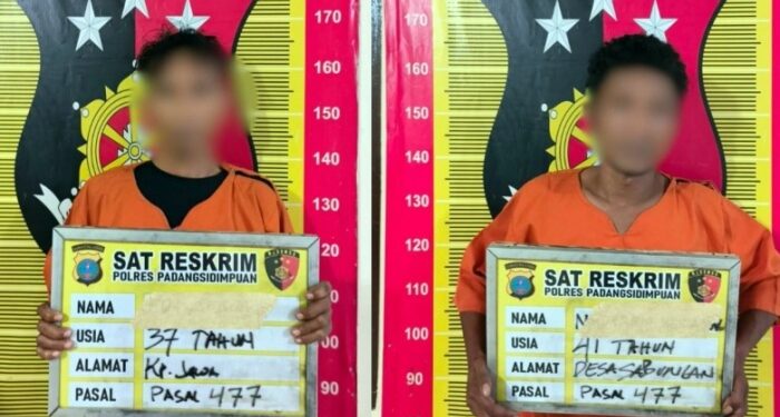 Terekam CCTV, Pencuri Toko Sandal Ditangkap Dekat Mapolres Padangsidimpuan