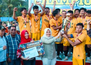 Tutup Turnamen Sepak Bola, Wabup Madina Paparkan Peran Orangtua Berantas Narkoba