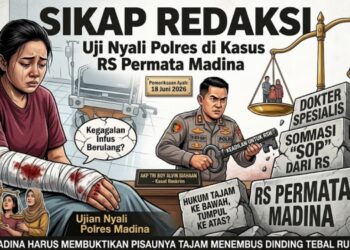 Uji Nyali Polres di Kasus RS Permata Madina