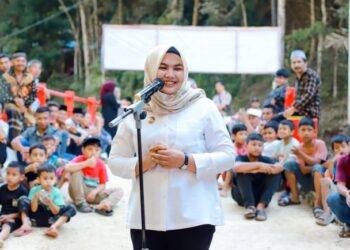 Wabup Madina Resmikan Jembatan Merah Putih Presisi di Desa Aek Mata