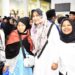 Wabup Madina Sambut Kedatangan Jamaah Haji Kloter 6 di Panyabungan