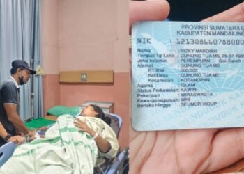 Warga Kotanopan Ditemukan Kritis Hendak Melahirkan di Bekasi, Keluarganya Dicari