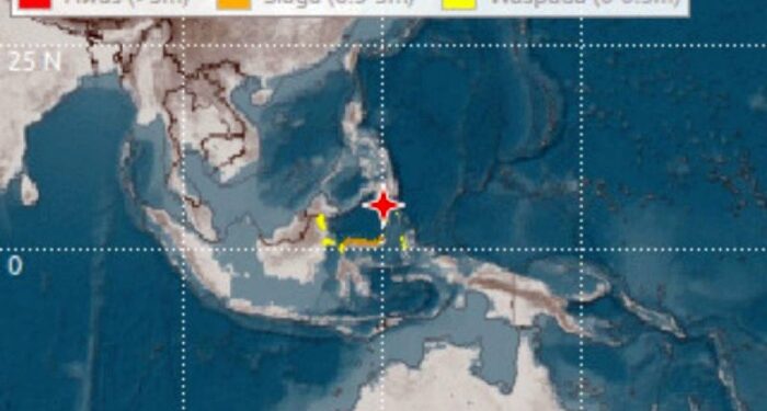 Peringatan Tsunami, Warga Pesisir Diminta Evakuasi Usai Gempa M 7,7 di Laut Sulawesi