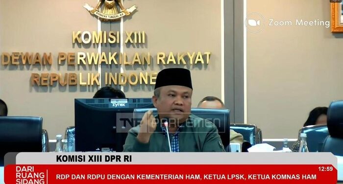 DPR Minta LPSK Jaga Muruah, Tolak Lindungi Sony Sanjaya