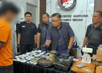 Batu Ganjal Bongkar Penyelundupan Narkoba Antar-Pulau di Medan