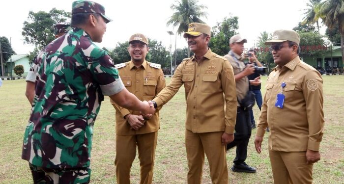 Bupati Madina Sambut Kunjungan Pangdam I/BB Mayjen TNI Hendy Antariksa