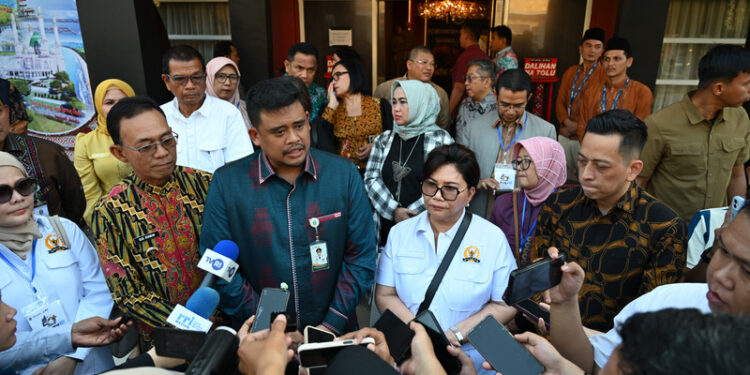 Bobby Nasution Kritik Ego Kabupaten/Kota yang Telantarkan Paviliun Daerah di PRSU