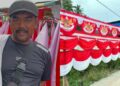 Pedagang Bendera dari Bandung Ramaikan Jalinsum Panyabungan