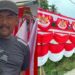 Pedagang Bendera dari Bandung Ramaikan Jalinsum Panyabungan