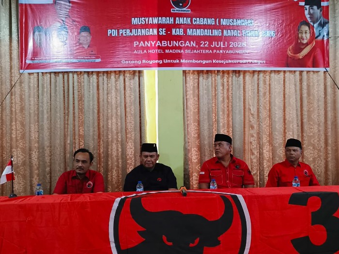 PDI Perjuangan Madina Bidik Penambahan Kursi DPRD pada 2029