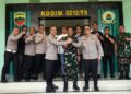 Kunjungi Kodim 0212/TS, Kapolres Tapsel Mantapkan Konsolidasi Wilayah