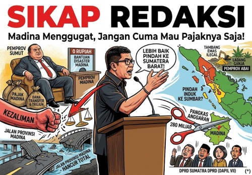 Madina Gugat Sumut, Jangan Cuma Mau Pajaknya Saja!