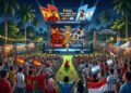 Nanti Malam Ada Nobar Final Piala Dunia di Taman Kota Panyabungan