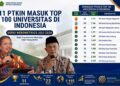 11 PTKIN Masuk Top 100 Universitas Indonesia Versi Webometrics