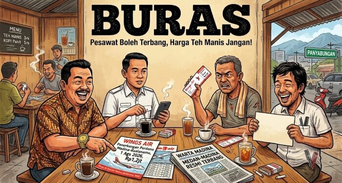 Pesawat Boleh Terbang, Harga Teh Manis Jangan!