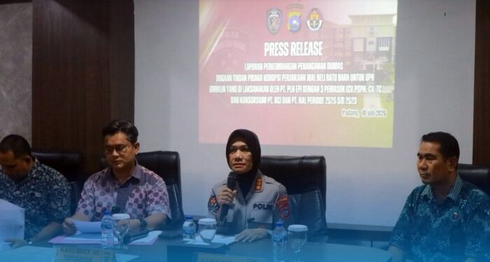Polda Sumbar Usut Dugaan Korupsi Pasokan Batu Bara Ombilin