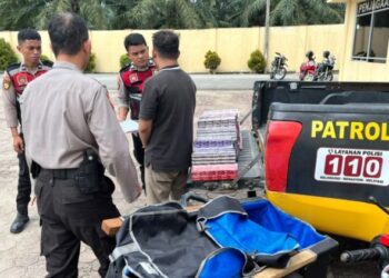 Polres Palas Bongkar Gurita Peredaran Rokok Ilegal di Sibuhuan