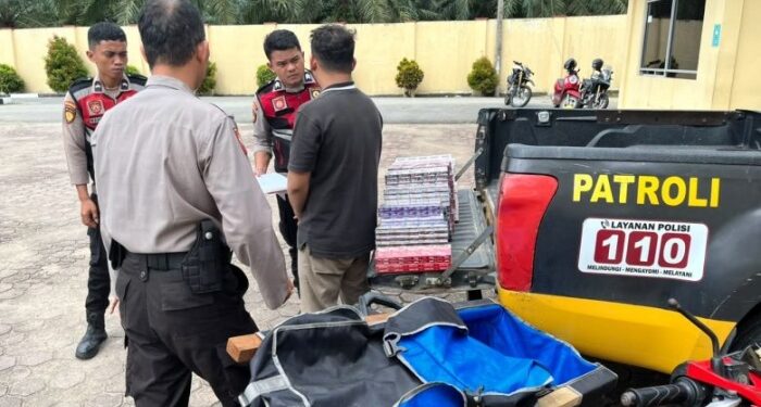 Polres Palas Bongkar Gurita Peredaran Rokok Ilegal di Sibuhuan