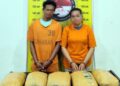 Polres Tapsel Sita 5 Kg Ganja Asal Panyabungan, Dua Tersangka Ditangkap