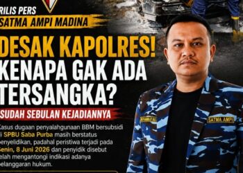 SATMA AMPI Desak Polres Madina Tetapkan Tersangka Insiden Kebakaran di SPBU Saba Purba