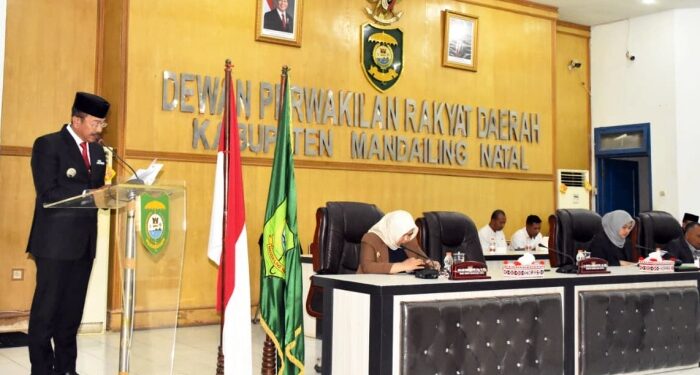 Bupati Madina Sebut LKPJ 2025 Kendali Pengawasan DPRD
