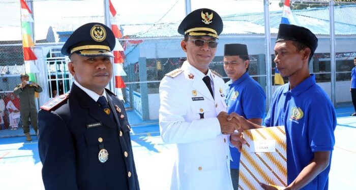 135 Narapidana Rutan Sipirok Terima Remisi Kemerdekaan