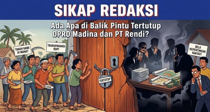 Ada Apa di Balik Pintu Tertutup DPRD Madina dan PT Rendi?