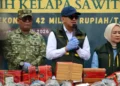 Barantin Gagalkan Peredaran 75.992 Bibit Sawit Palsu di Lampung