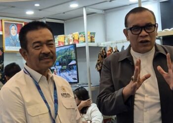 Bertemu Kambara di AOE 2026, Bupati Saipullah Ajak Semua Elemen Majukan Madina