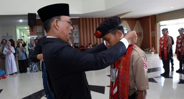 Bupati Tapsel Lepas Kontingen Jamnas XII 2026