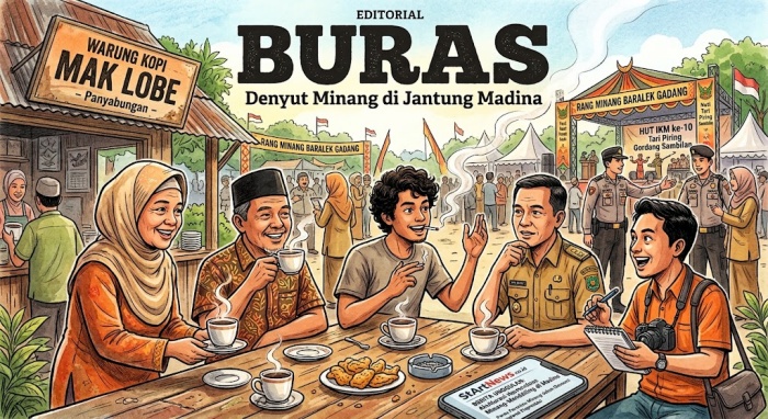 Denyut Minang di Jantung Madina