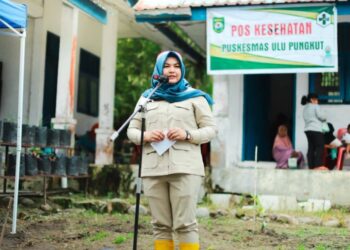 Demi Ketapang, Wabup Madina Ikut Tanam Bawang Putih di Ulupungkut