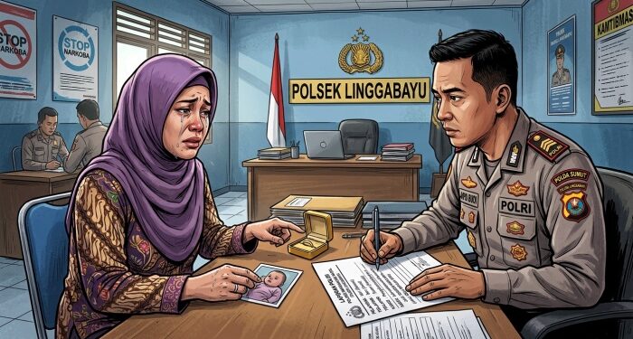 Gelang Bayi Dijual Demi Sabu, Istri di Linggabayu Minta Suaminya Ditangkap Polisi