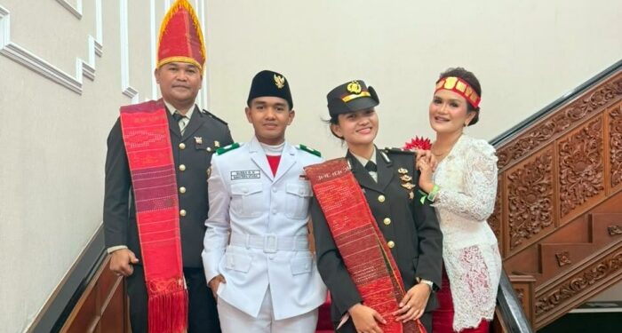 Terinspirasi Sang Kakak, Putra Personel Polres Tapsel Tembus Paskibraka Nasional