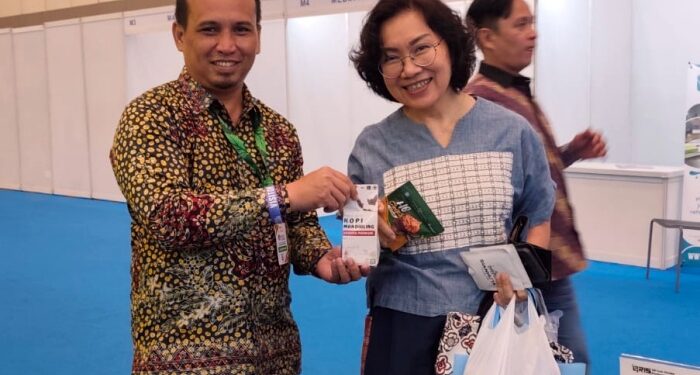 Stan Madina Hari Terakhir AOE 2026, Kopi Mandailing Pikat Hati Investor Thailand