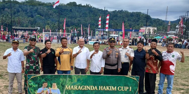 Kadispora Madina Buka Pesta Olahraga Maraginda Hakim Cup I