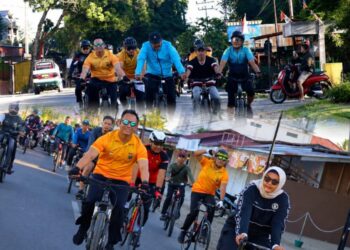 Semarak Fun Bike HUT RI ke-81 di Madina