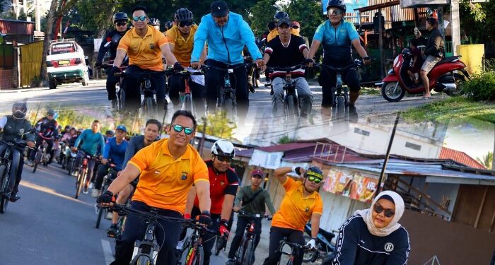Semarak Fun Bike HUT RI ke-81 di Madina