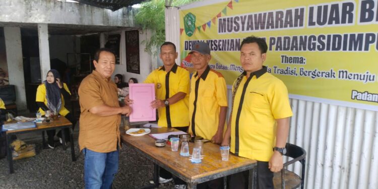 Enda Mora Siregar Pimpin Dewan Kesenian Sidimpuan