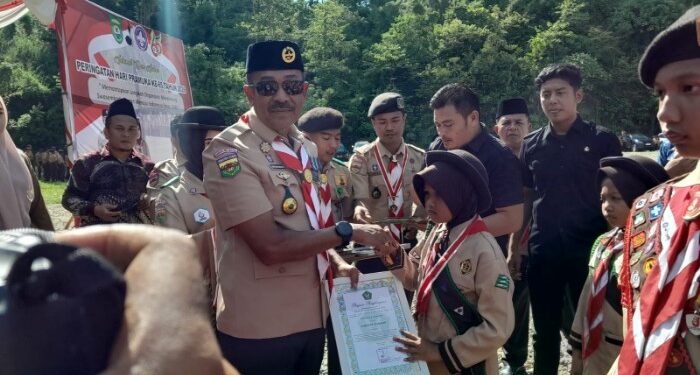 Hari Pramuka ke-65, Bupati Madina Dorong Generasi Muda Terampil dan Mandiri Dukung Swasembada Pangan