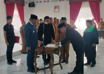 Sembilan Pejabat Eselon II Pemkab Madina Tempati Posisi Baru