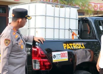 Inovasi Kreatif, Polres Musi Rawas Sulap Mobil Patroli Jadi Penakluk Api